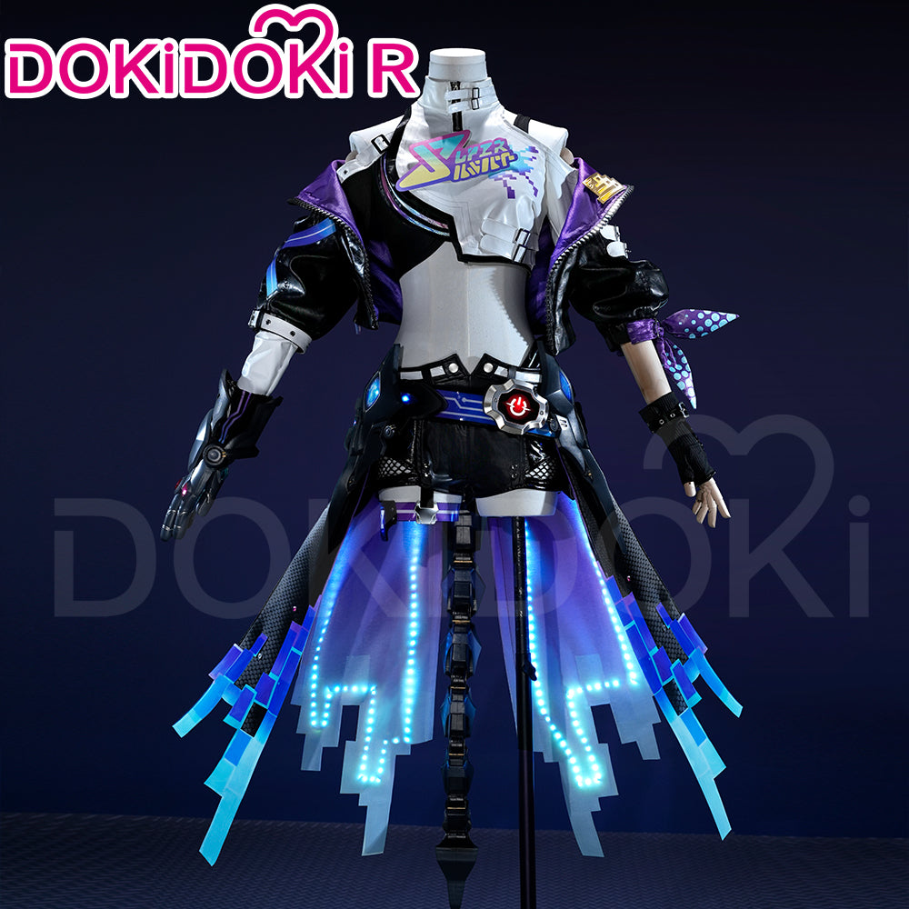 【Partially Ready For Ship】【Size S-2XL】 DokiDoki-R Honkai: Star Rail Cosplay Silver Wolf SP Costume Planarcadia
