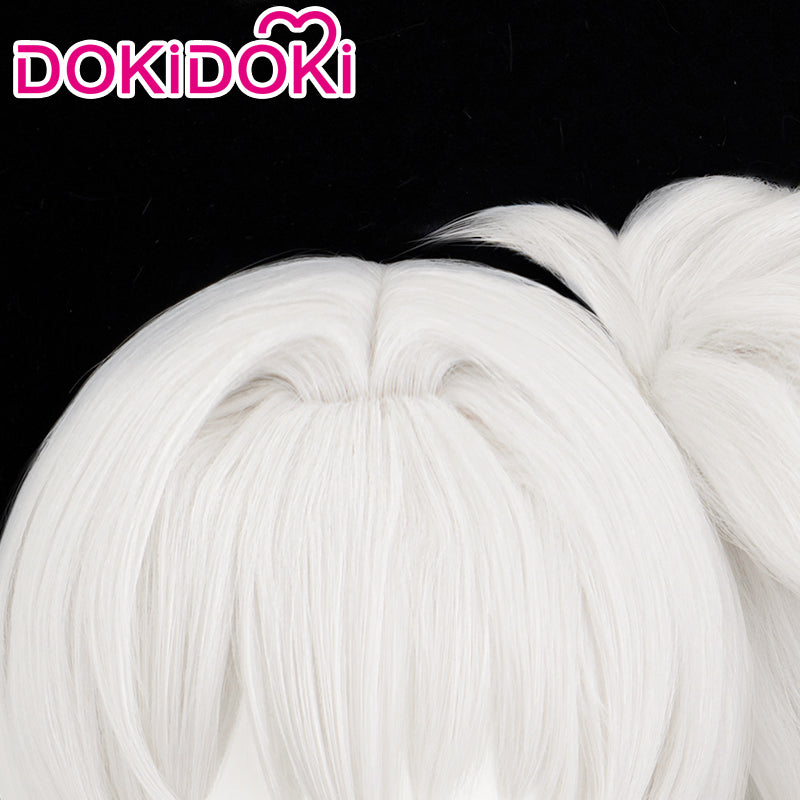【White Ver Ready For Ship】DokiDoki Game Zenless Zone Zero Cosplay Soldier 11 Cosplay Wig Short Silver