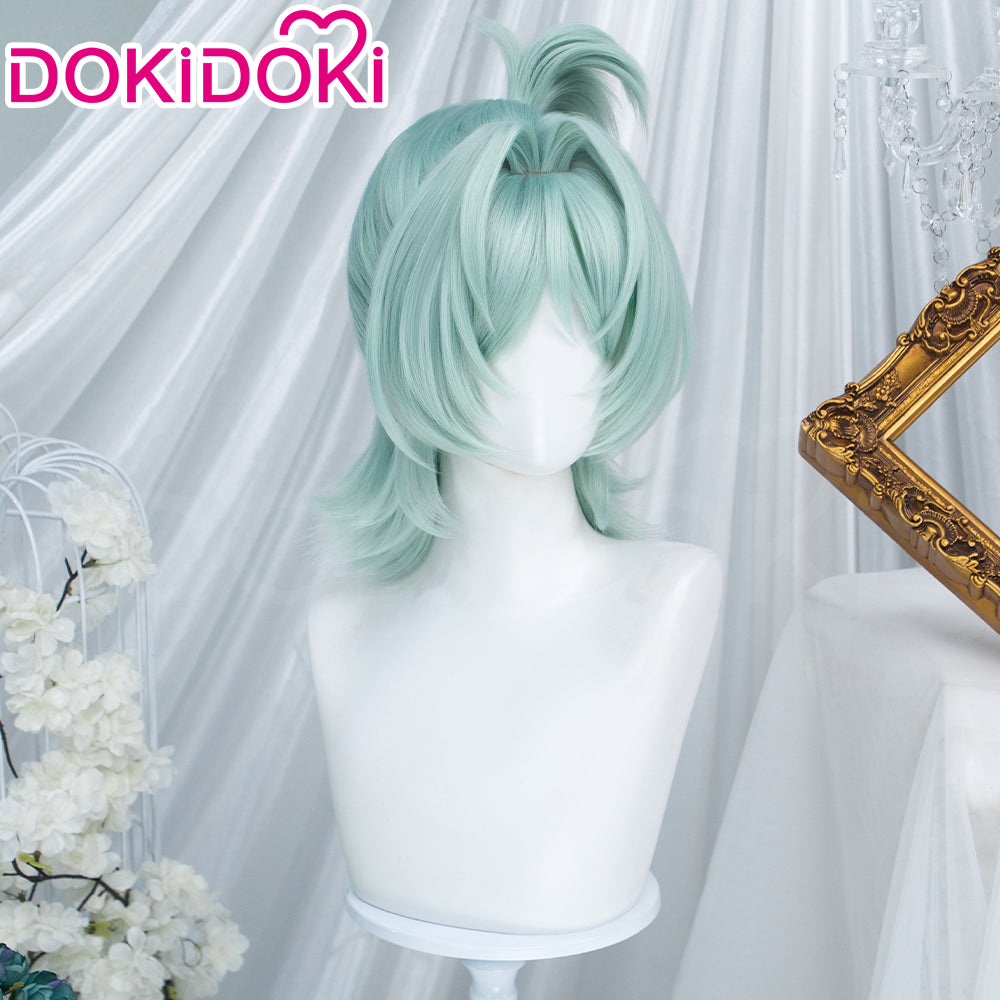 DokiDoki Game Zenless Zone Zero Cosplay Roxy Wig Long Green Hair ZZZ
