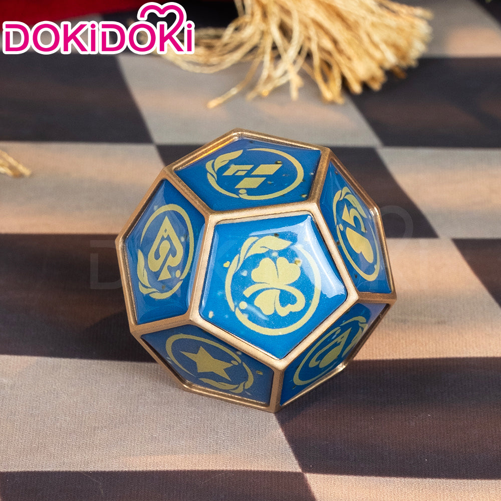 【Ready For Ship】DokiDoki Game Honkai: Star Rail Cosplay Aventurine Prop Dice Shajin Sha Jin
