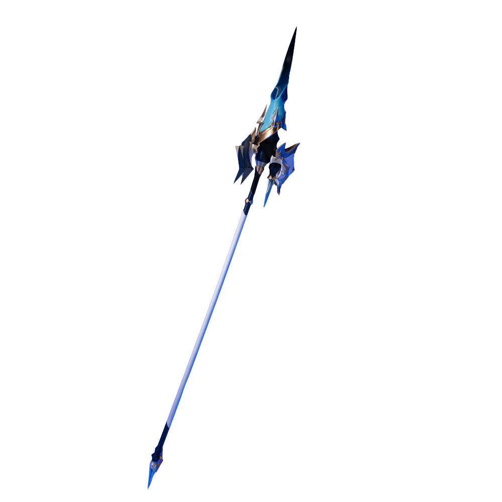 【Glowing】DokiDoki Game Genshin Impact Cosplay Lohen Prop Disaster and Remorse Spear