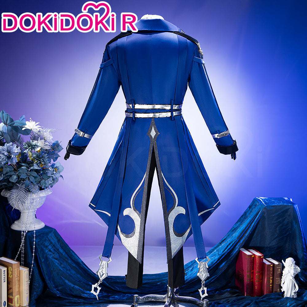 【Partial Ready For Ship】【Glowing】【Size S-3XL】DokiDoki-R Game Genshin Impact x FES Cosplay Flins Costume Song of the Welkin Moon Kyryll Chudomirovich Flins Nod Krai