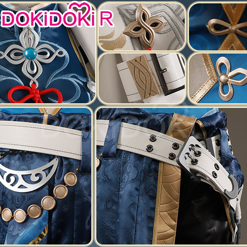 【Ready For Ship】【Size S-2XL】【Last Batch】DokiDoki-R Game Honkai: Star Rail Cosplay Feixiao Costume Fei Xiao