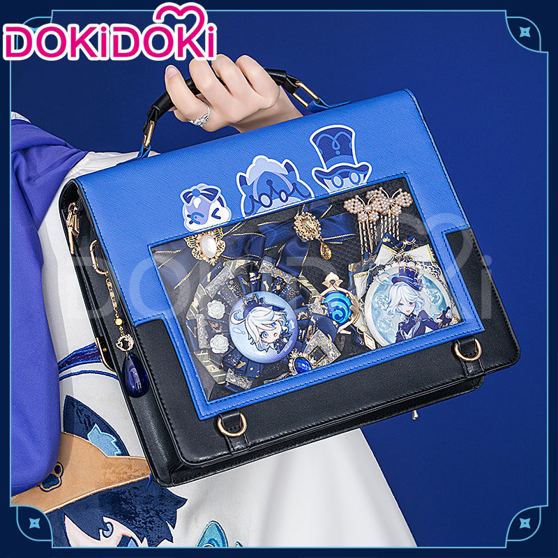 【In Stock】DokiDoki Game Genshin Impact Cosplay Furina Itabag Bag Doujin