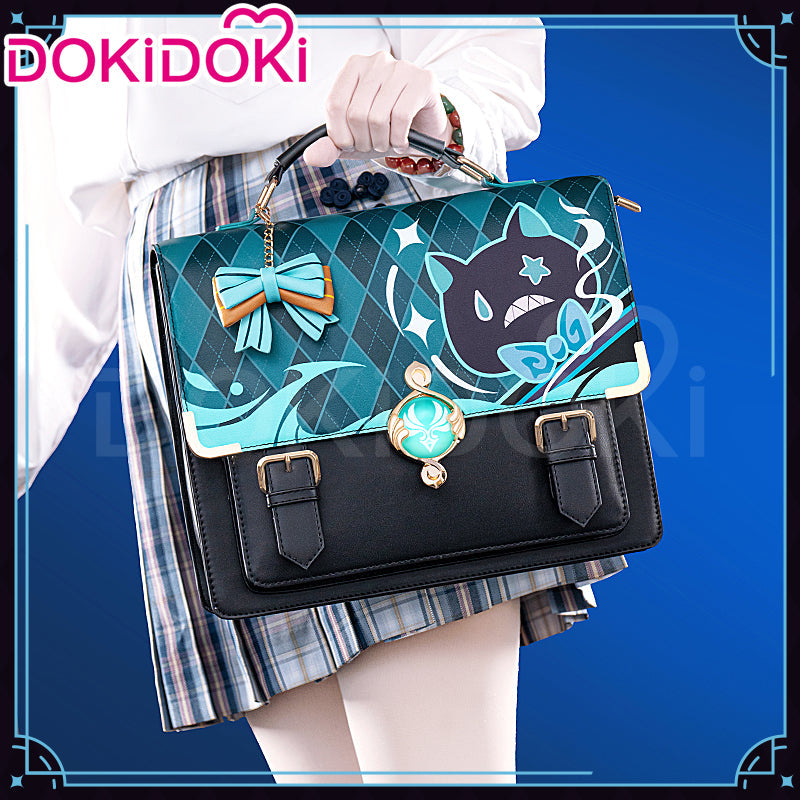 【In Stock】DokiDoki Game Genshin Impact Cosplay Lynette Itabag Ita Bag / Badge Holder