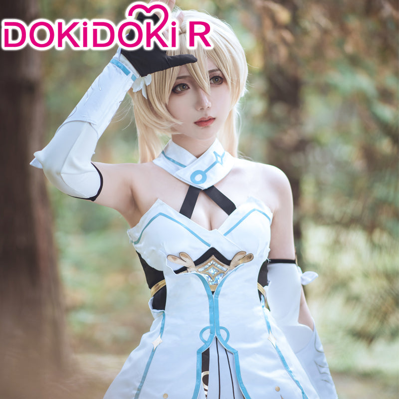 DokiDoki-R Game Genshin Impact Traveler Lumine Cosplay Ying