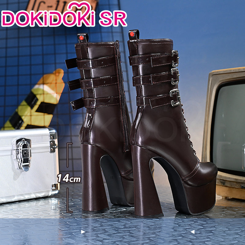 【Ready For Ship】【14CM】DokiDoki Game Zenless Zone Zero Cosplay Ukinami Yuzuha Shoes ZZZ