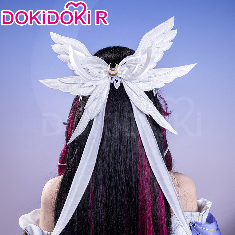【US/EU LOCAL SHIPPING 】【Size S-3XL】DokiDoki-R Game Genshin Impact Cosplay Columbina Costume Moon Maiden Song of the Welkin Moon NodKrai Nod Krai