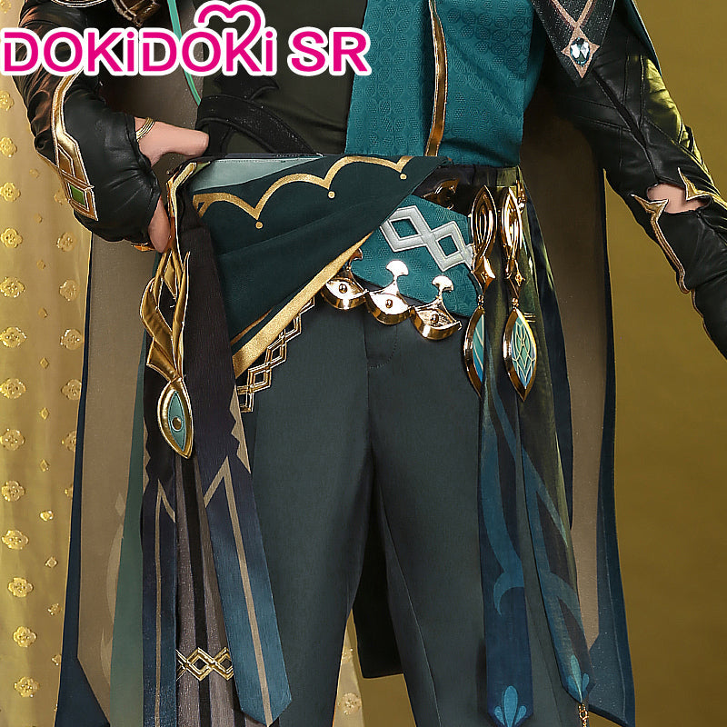 【 Ready For Ship】【Size S-3XL】【Last Batch】DokiDoki-SR Game Genshin Impact Al Haitham Cosplay Costume/Shoes Shu Sumeru Alhaitham