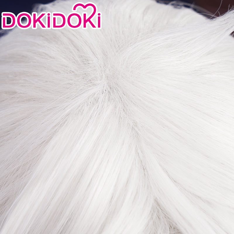 【Ready For Ship】DokiDoki Game Honkai: Star Rail Cosplay Nanook Wig Long White Men