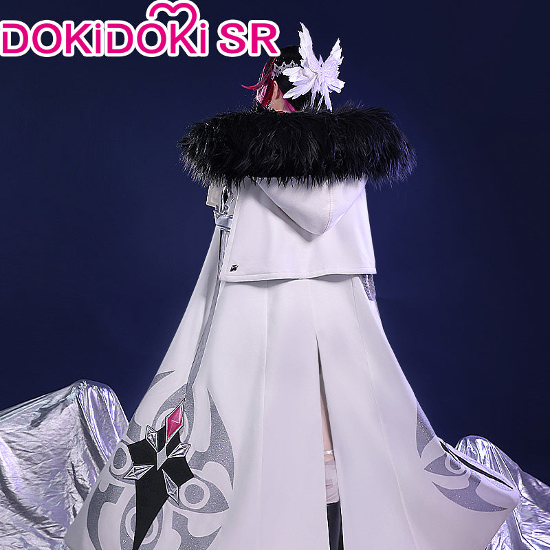 【Ready For Ship】DokiDoki-SR Game Genshin Impact Fatui Harbinger Cosplay Columbina Cosplay Costume