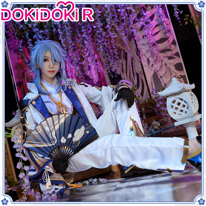 【Ready For Ship】【Last Batch】DokiDoki-R Game Genshin Impact Cosplay Kamisato Ayato Costume