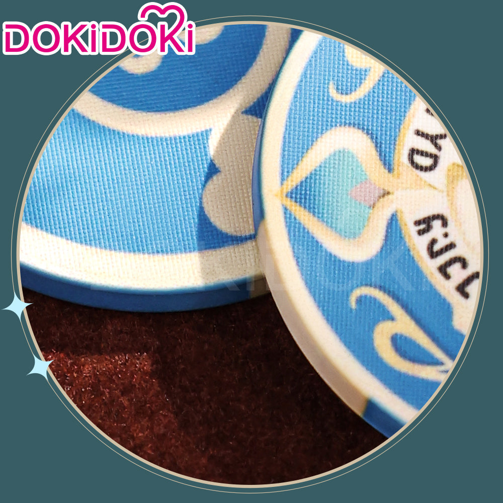 【Ready For Ship】DokiDoki Game Honkai: Star Rail Cosplay Aventurine Bargaining Chip Props Accessory Coin / Dice