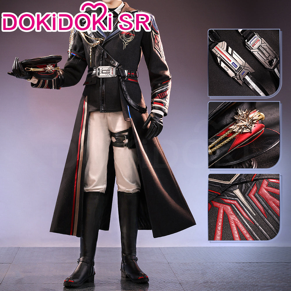 【Partially Ready For Ship】DokiDoki-SR Game Love And Deepspace Cosplay Caleb Costume / Shoes Pilots