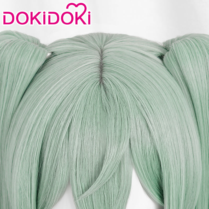 【Ready For Ship】DokiDoki Game Zenless Zone Zero Cosplay Corin Cosplay Wig Long Light Green