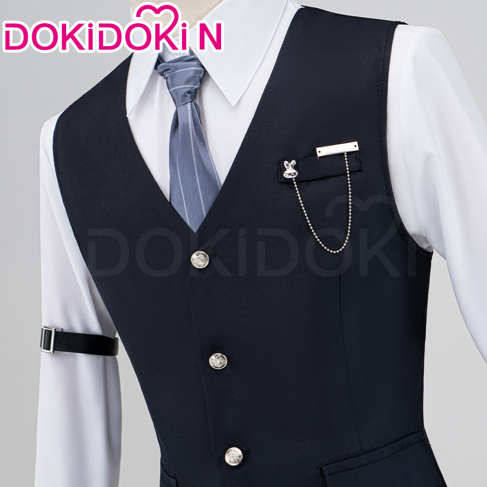 【In Stock】【Size XS-3XL】DokiDoki-N Game Love And Deepspace Cosplay Xavier Costume Fluffy Trap