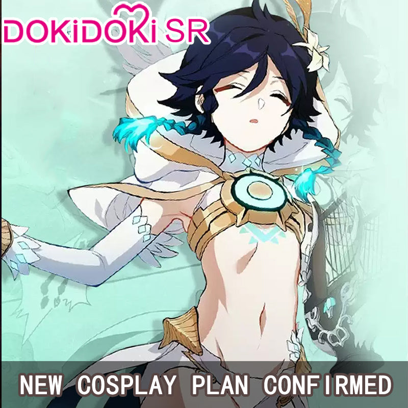 【Confirmed】$5 Deposit =10% OFF Coupon DokiDoki-SR Game Genshin Impact Cosplay Venti Costume Archon Skin