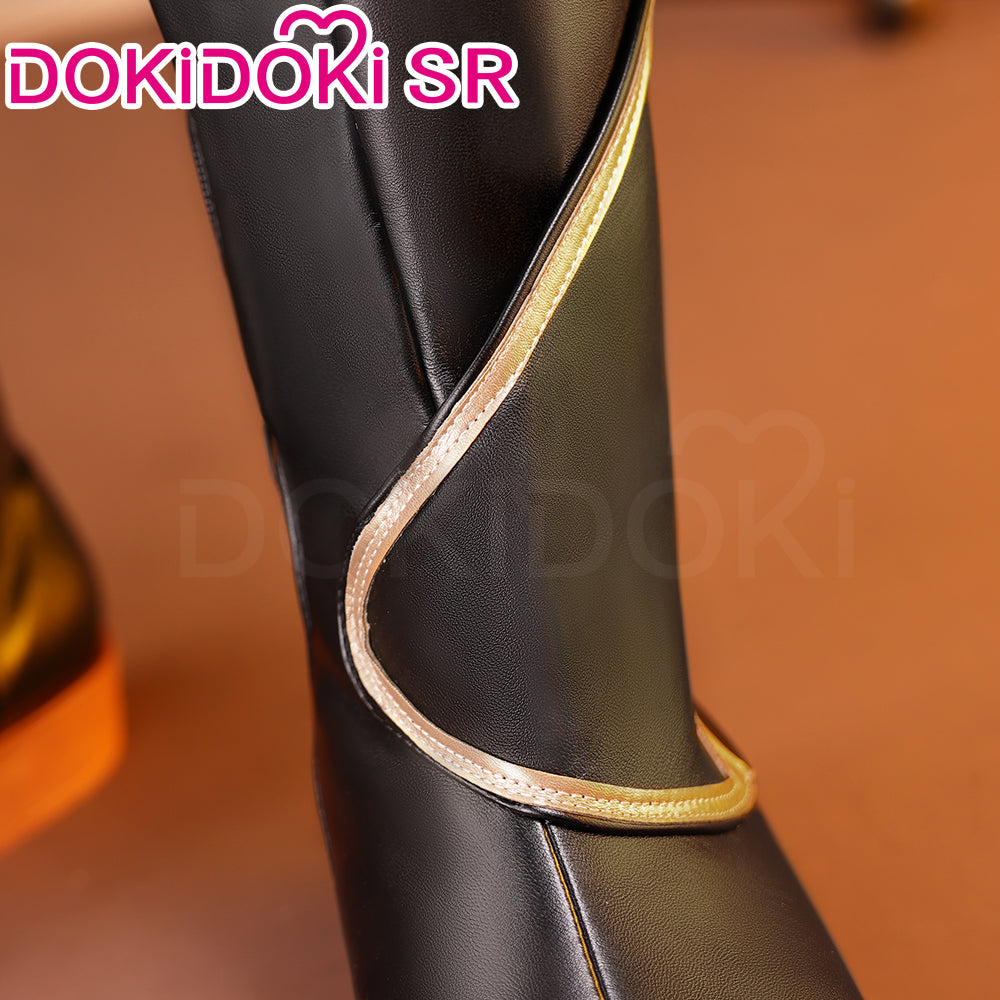 【Ready For Ship】DokiDoki-SSR Game Genshin Impact Cosplay Male Traveler Sora Costume Kong Aether Costume / Shoes
