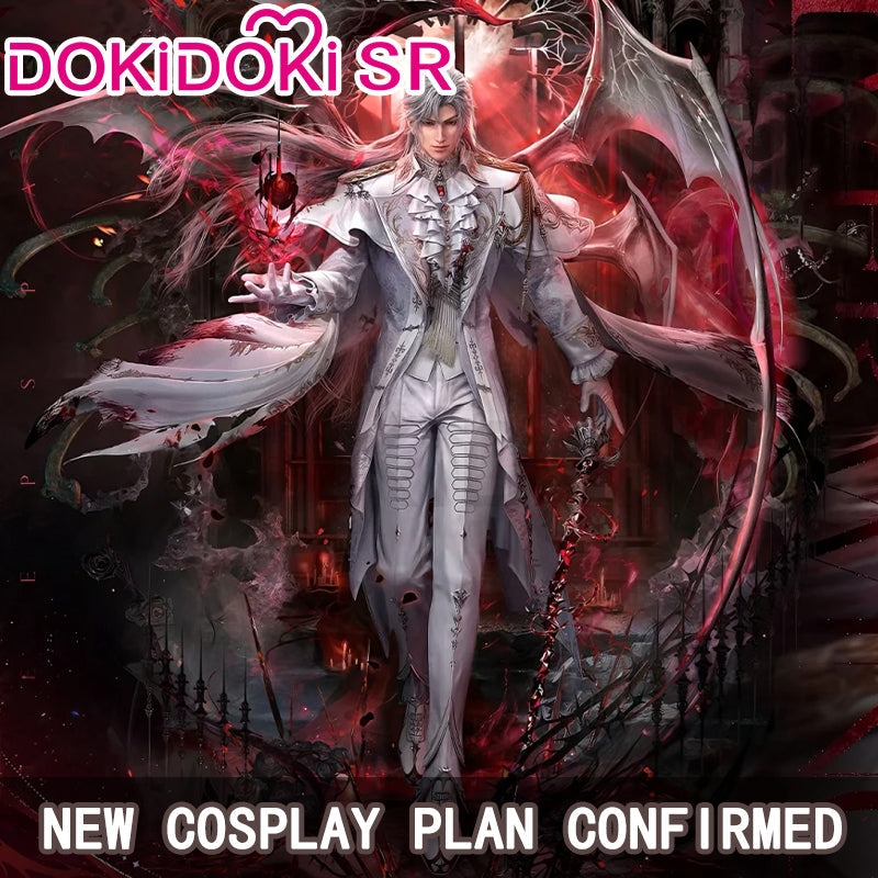 【Confirmed】$5 Deposit = 10% off Coupon DokiDoki Game Love And Deepspace Cosplay Sylus Crimson Departure /  Crimson Rapture Protagonist MC Silverwing Fiend Costume Crimson Feast
