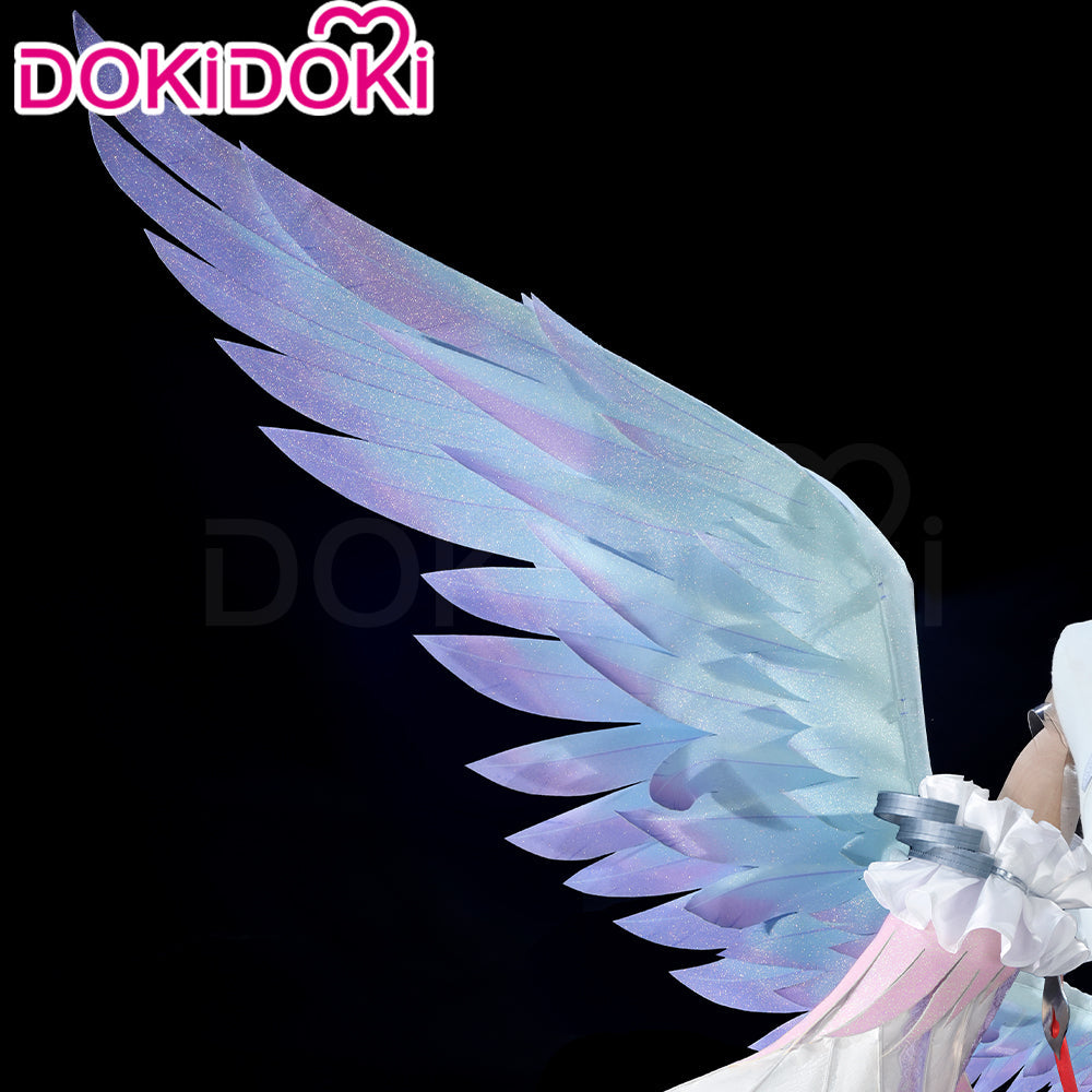 【Partial In Stock】DokiDoki Game Zenless Zone Zero Cosplay Remielle Dan Wings Porp White / Black ZZZ Ramiel