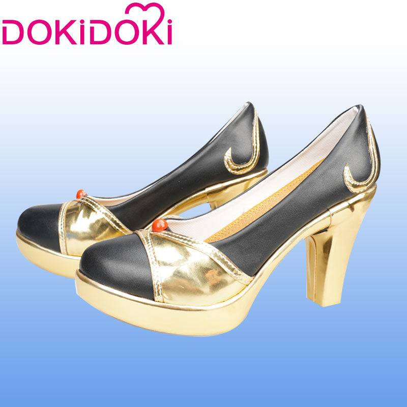 DokiDoki Game Genshin Impact Beidou Cosplay Shoes Bei Dou Women