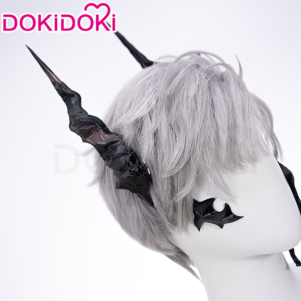 【Partially In Stock】DokiDoki Game Love And Deepspace Cosplay Protagonist Main Character / Sylus Prop Horns Abyssal Shadow Headwear Abysm Sovereign Companion Headwear