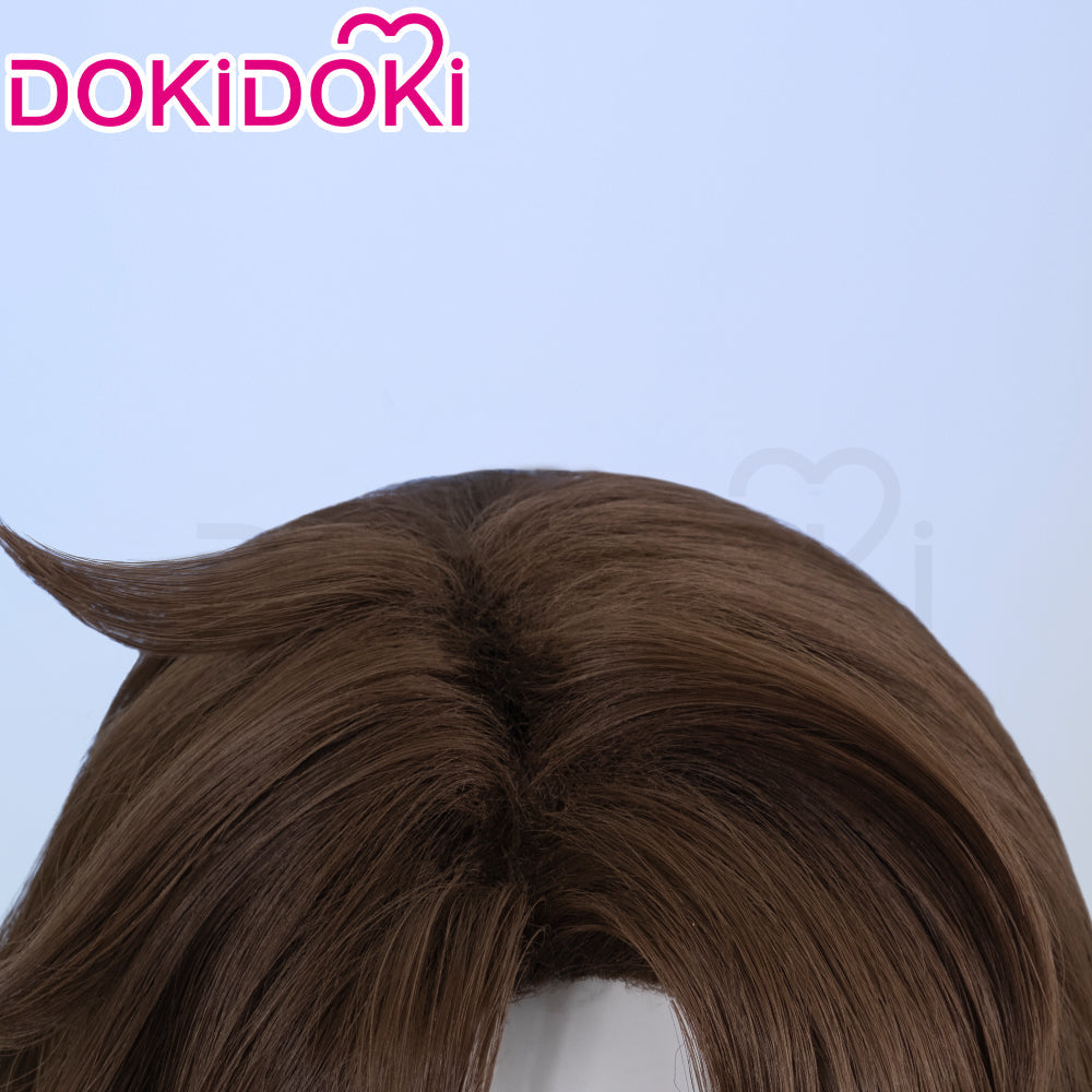 DokiDoki Game Honkai: Star Rail Cosplay Gallagher  Wig Short Straight Blond Hair