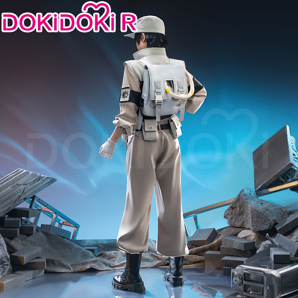 【Partially Ready For Ship】【Size S-2XL】DokiDoki-R Anime GACHIAKUTA Cosplay Gris Rubion / Follo Tunito / Tomme Mima Supporters Costume Halloween