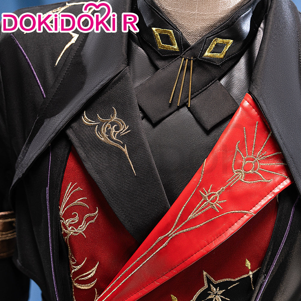 【IN STOCK】【S-2XL】DokiDoki-R Game Love and Deepspace Cosplay Xavier Time Hunter Black
