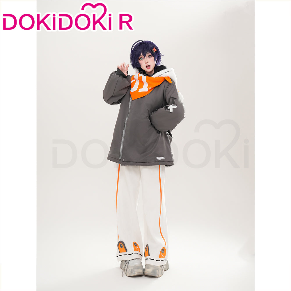【Size S-2XL】DokiDoki-R Game Zenless Zone Zero Cosplay Bangboo Eous / Sharkboo Costume / Pnats Doujin Hoodie Coat Padded Jacket ZZZ Casual Wear