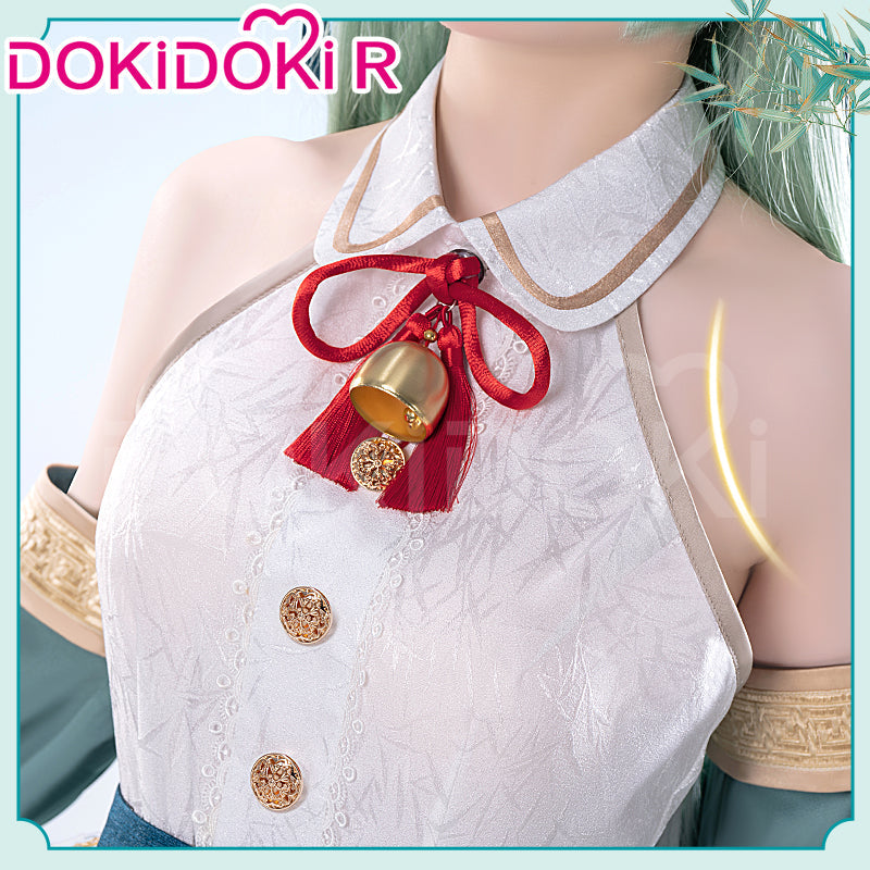 DokiDoki-R Game Honkai: Star Rail Cosplay Huo Huo Maid Costume / Tail Huohuo Doujin