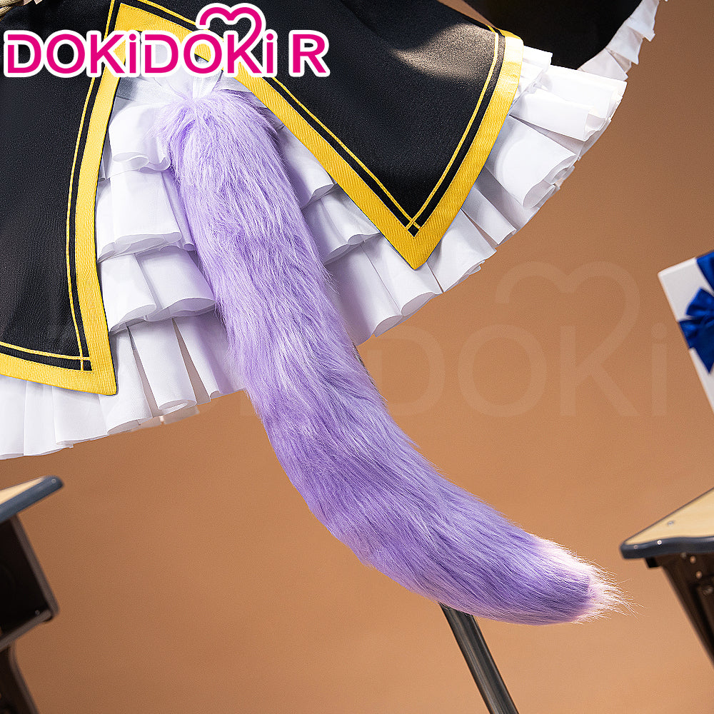【In Stock】DokiDoki-R Game Cosplay The Final Battle Uniform In Black White