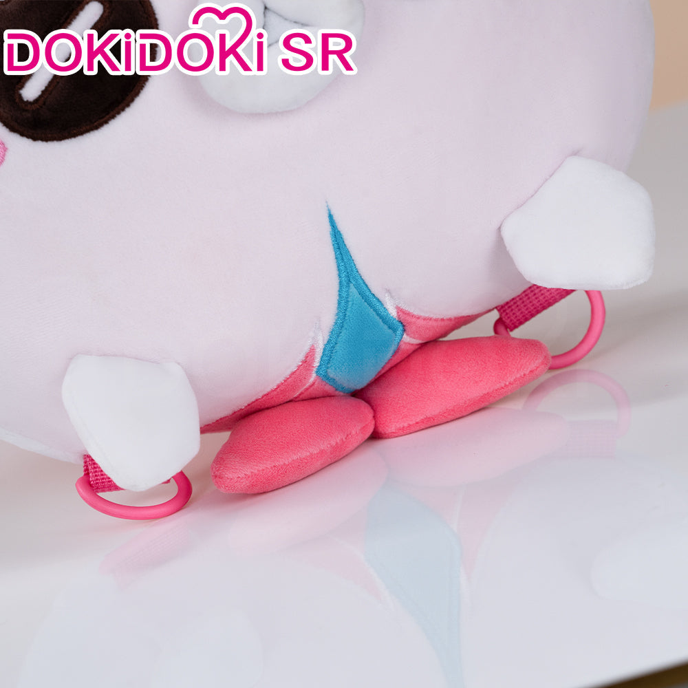 【Ready For Ship】【Last Batch】DokiDoki-SR Game Genshin Impact Cosplay Mualani Pink Pufferfish Bag Doll Plushies Backpack/  Papa Circle Plastic Wristband