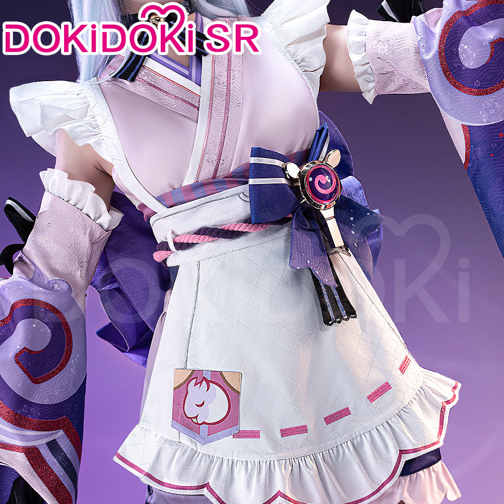 【Size S-3XL】DokiDoki-SR Game Genshin Impact Cosplay Yumemizuki Mizuki Costume Inazuma