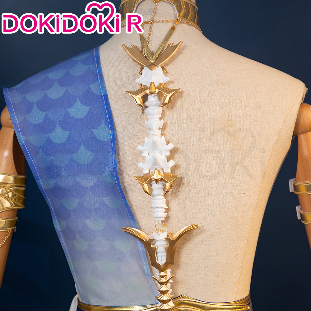 【Partially Ready For Ship】【Size S-2XL】DokiDoki-R Game Love and Deepspace Cosplay Forgotten Sea Rafayel Costume / Tattoo God of the Tides