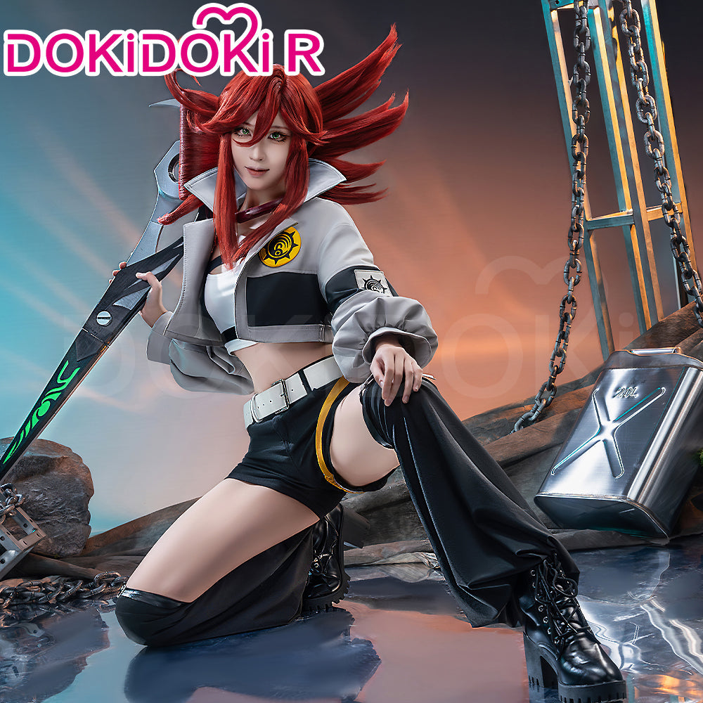【Partially Ready For Ship】【Upgrade】【Size XS-4XL】DokiDoki-R Anime Gachiakuta Cosplay Riyo Costume Reaper Bag Supporters Halloween