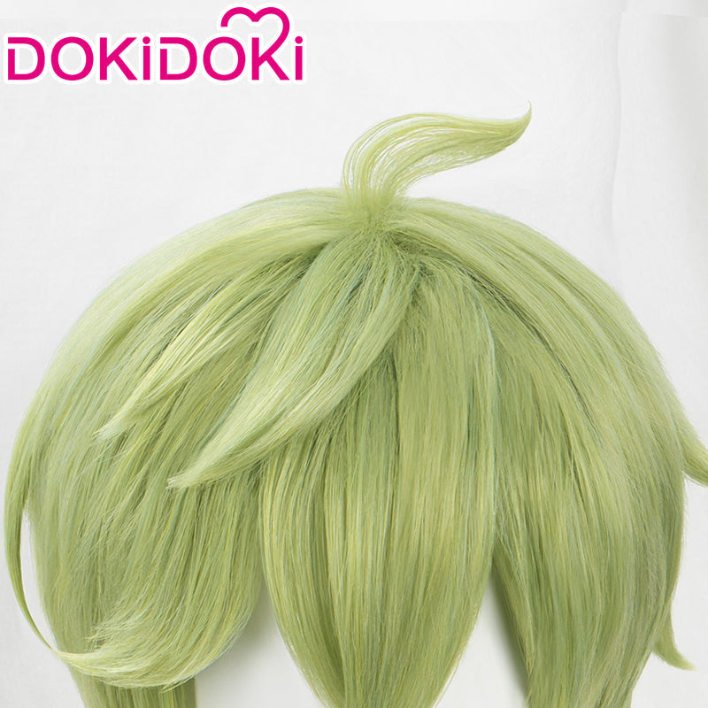 【Normal Ver Ready For Ship】DokiDoki Game Genshin Impact Wig Cosplay Collei Sumeru Headwear Green