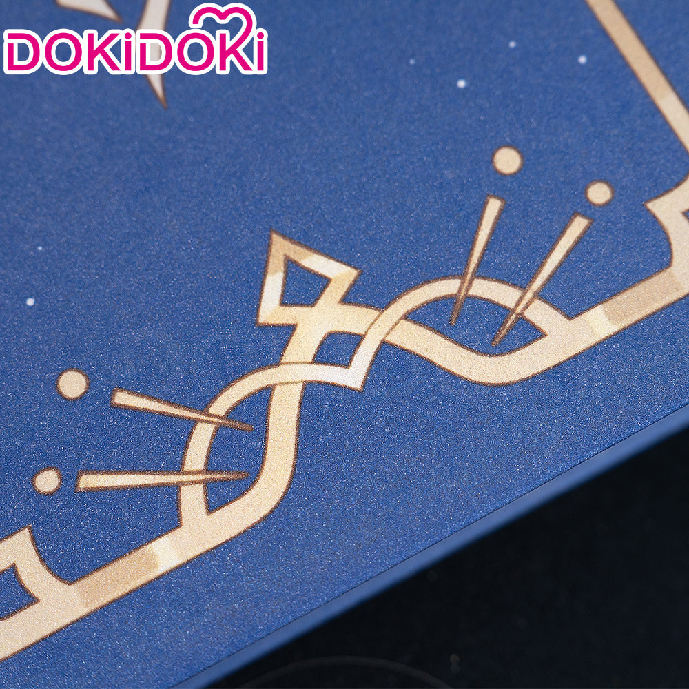 DokiDoki Game Genshin Impact Cosplay Nicole Reeyn Prop Diary " N " Song of the Welkin Moon
