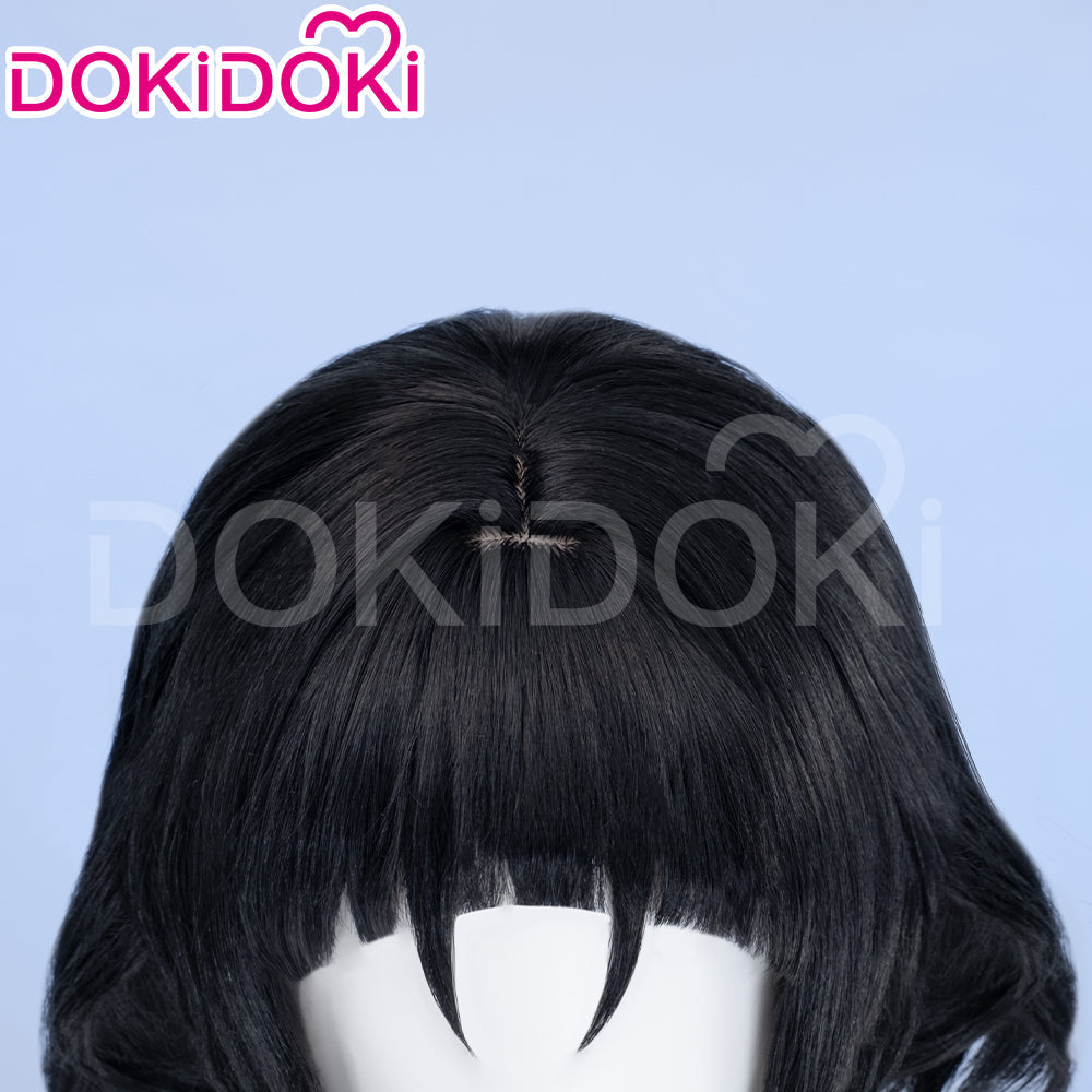 【US/EU LOCAL SHIPPING】DokiDoki Game Zenless Zone Zero Cosplay Jane Doe Wig Long Black Red Hair ZZZ
