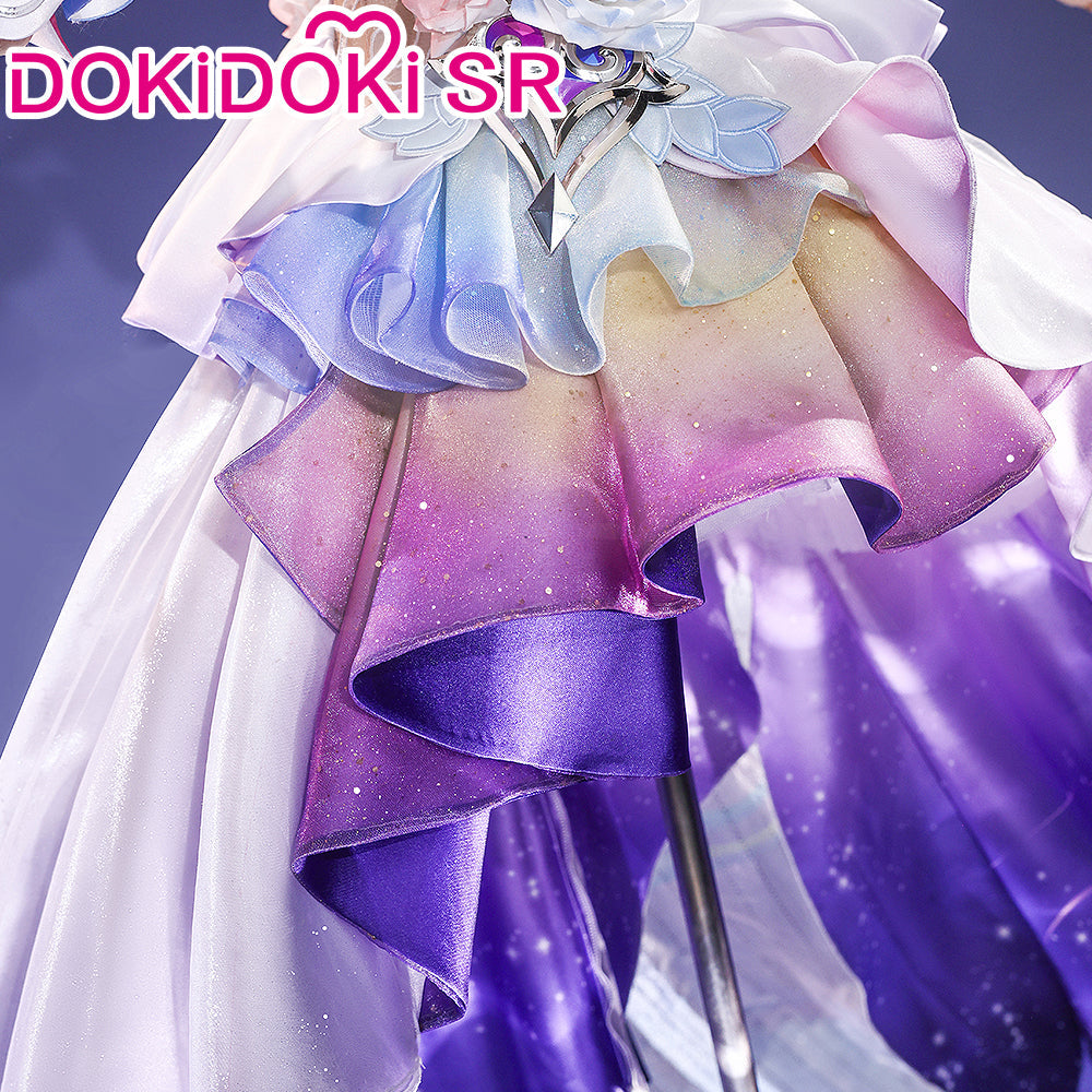 【US/EU  Local Shipping】【Size S-2XL】DokiDoki-SR Game Honkai: Star Rail Cosplay Cyrene Diamond Sheen / Laser Sheen Costume Adult Cyrene