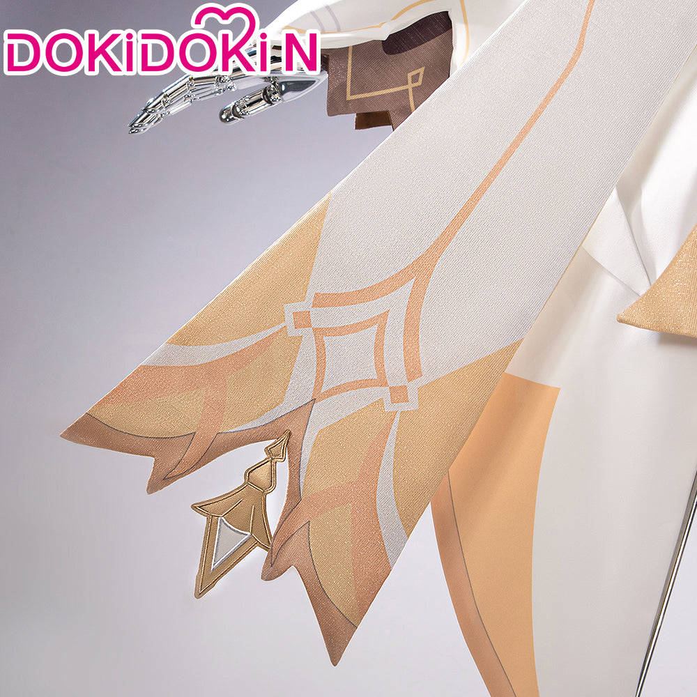 【Partially Ready For Ship】【Size XS-3XL】DokiDoki-N Game Genshin Impact Cosplay Traveler Lumine Costume Ying As Heaven and Earth Are Made Anew