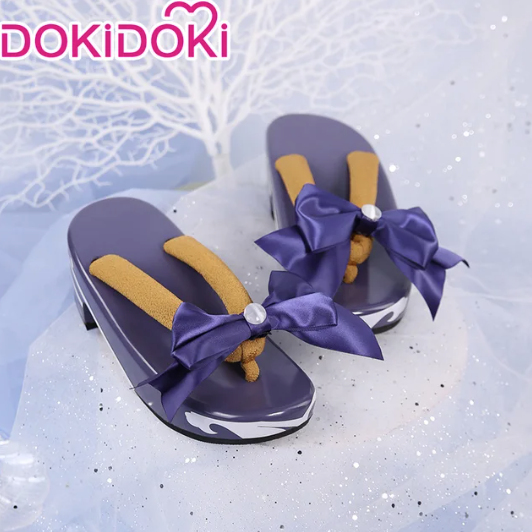 【Partially Ready For Ship】DokiDoki-SR Game Genshin Impact Sangonomiya Kokomi  Cosplay Costume Women
