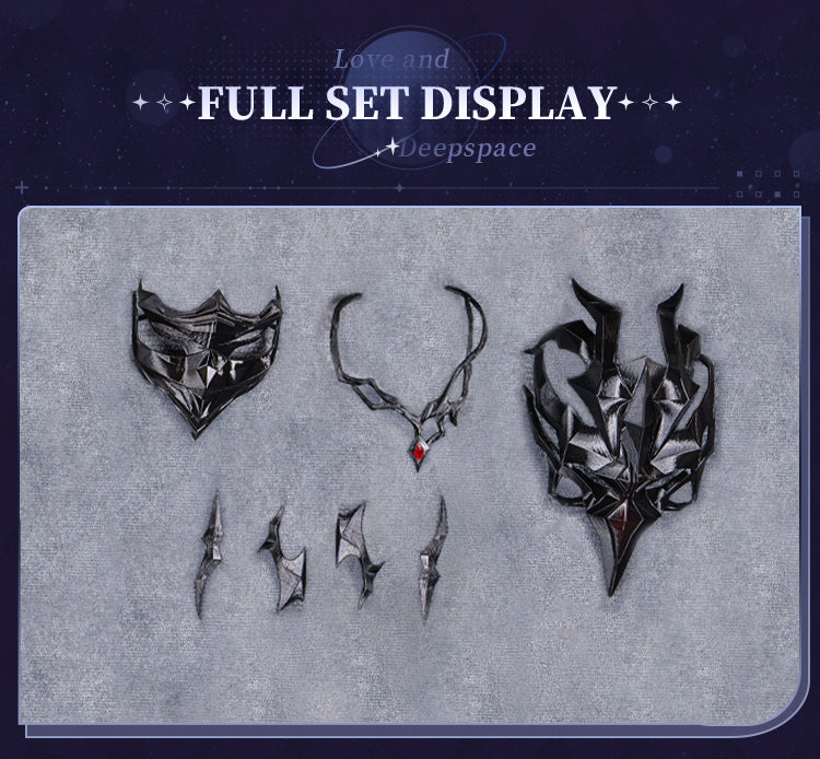 【Size XS-2XL】DokiDoki-R Game Love And Deepspace Cosplay Main Character Protagonist Where Drakeshadows Fall Costume Sylus MC Scarlet Passion
