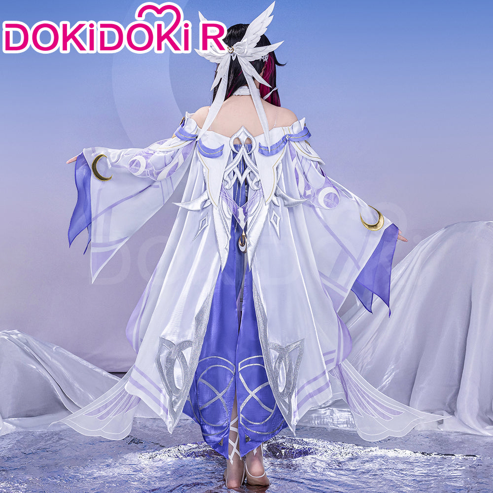 【Partially Ready For Ship】【Size S-3XL】DokiDoki-R Game Genshin Impact Cosplay Columbina Costume Moon Maiden Song of the Welkin Moon NodKrai Nod Krai