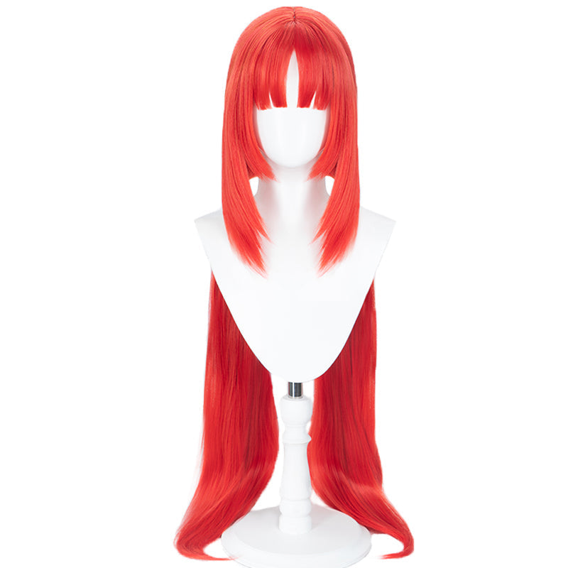 【Ready For Ship】DokiDoki Game Genshin Impact Wig Cosplay Nilou Sumeru Long Red