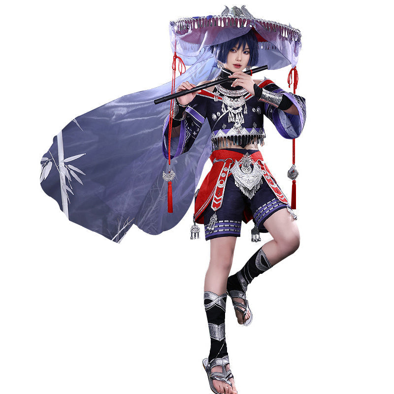 DokiDoki-SR Game Genshin Impact Cosplay Scaramouche Costume Doujin
