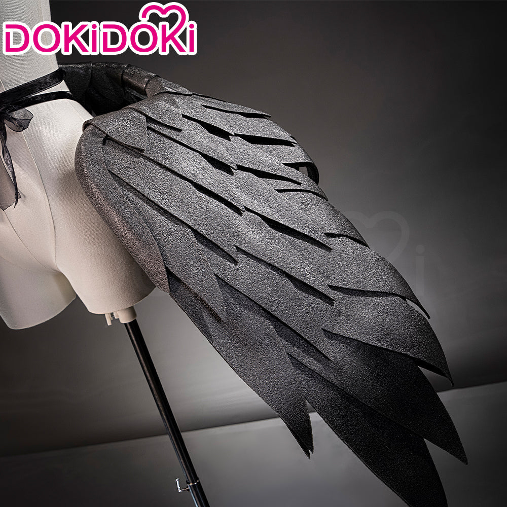 【In Stock】DokiDoki Game Zenless Zone Zero Cosplay Remielle Dan Wings Porp White / Black ZZZ Ramiel