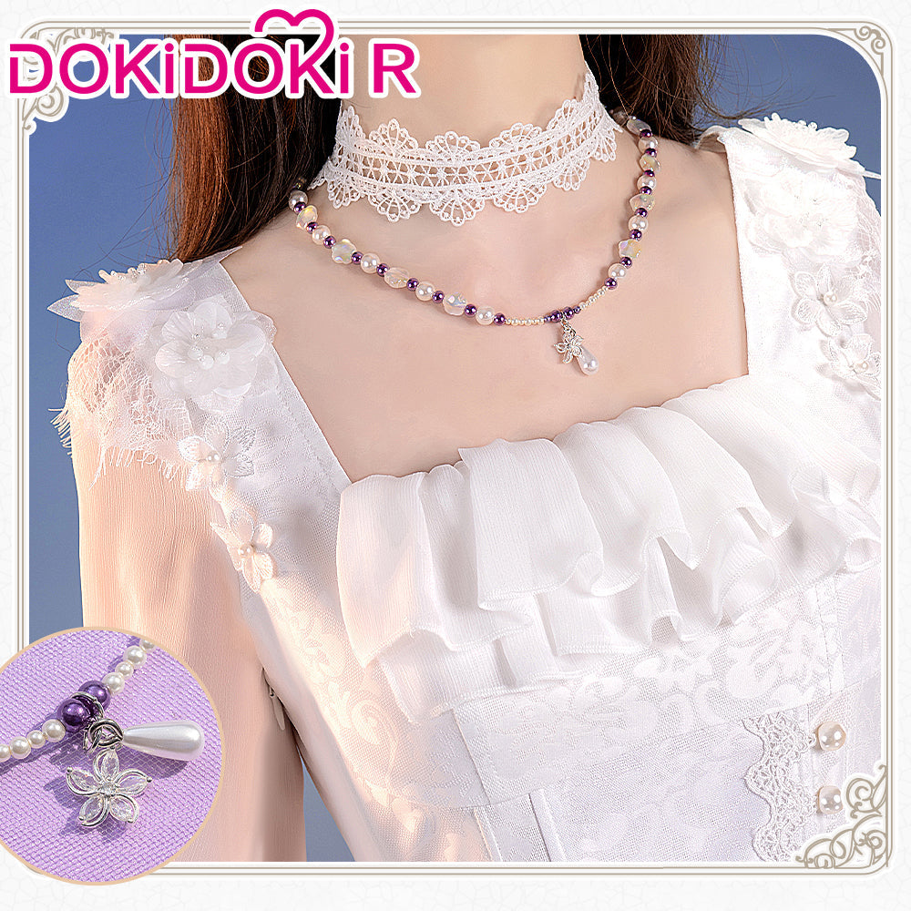 【In Stock】DokiDoki-R Game Love and Deepspace Cosplay Protagonist MC Mist Rose Costume / Xavier