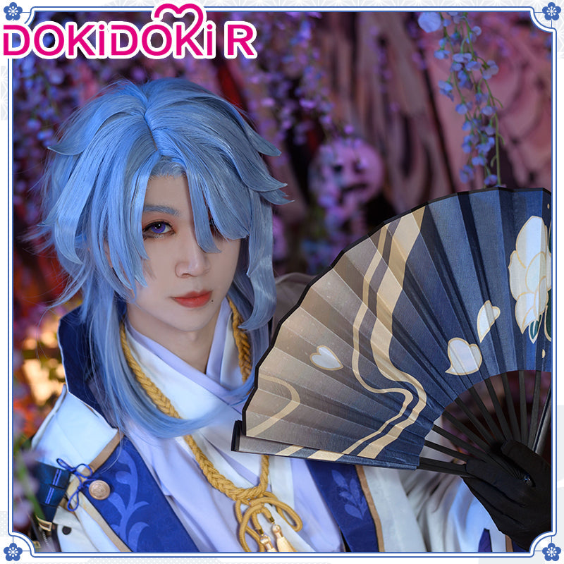 【Ready For Ship】【Last Batch】DokiDoki-R Game Genshin Impact Cosplay Kamisato Ayato Costume