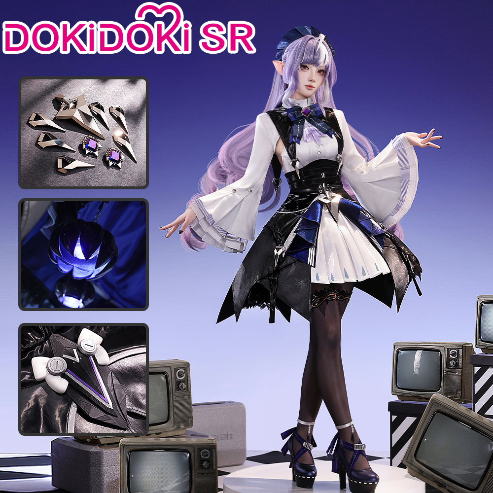 【US/EU Local Shipping】【Glowing】DokiDoki-SR Game Zenless Zone Zero Cosplay Vivian Costume Vampire Girl ZZZ